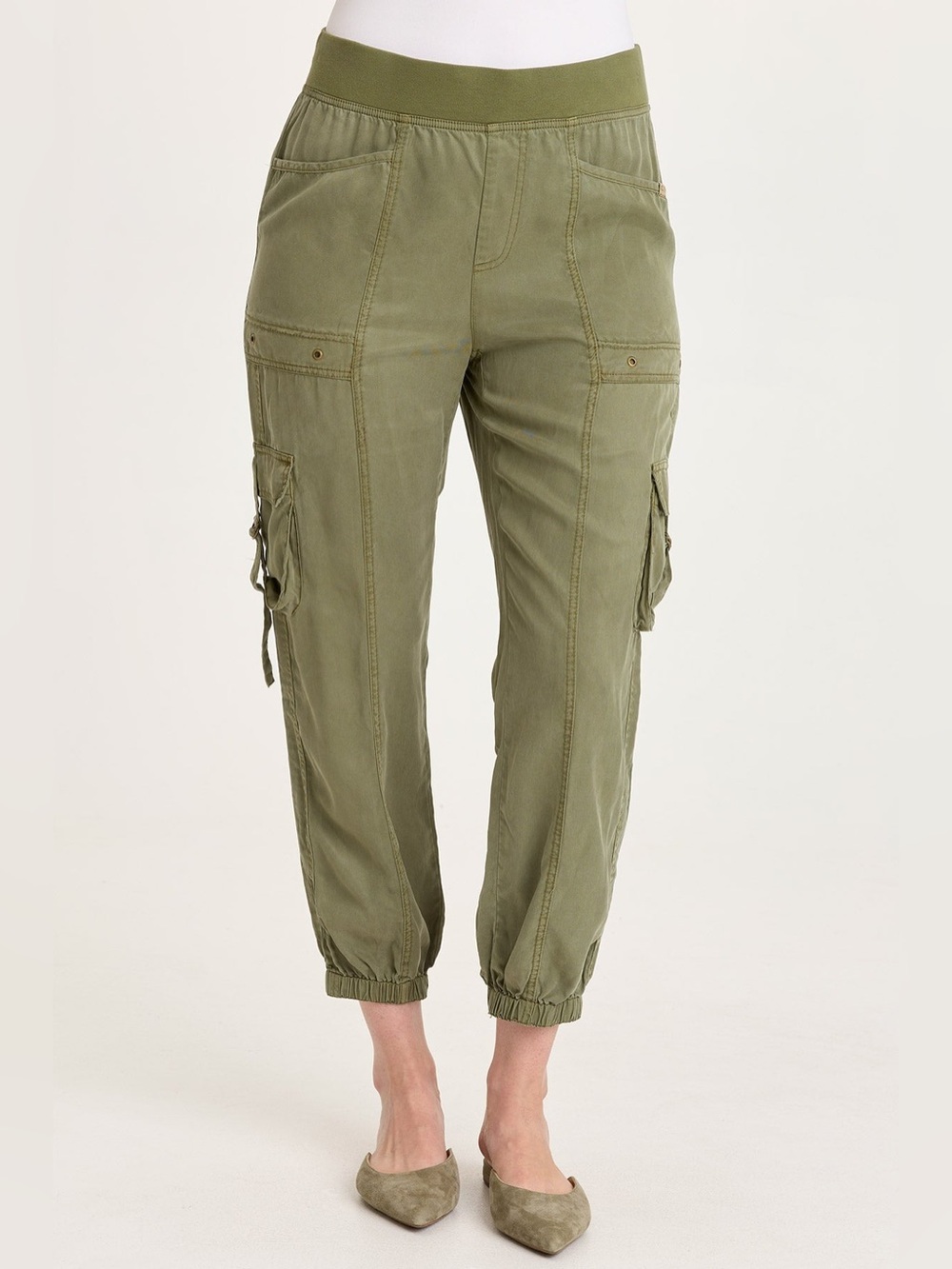 XCVI Olexa Twill Banded Cargo Pants